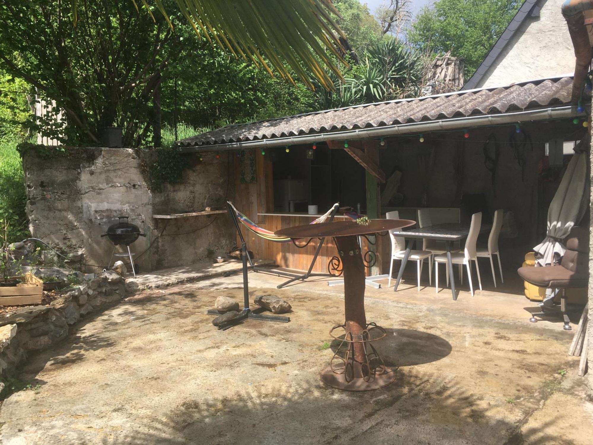La Auarje: Appartement Avec Jardin & Terrasse Cierp Exterior photo